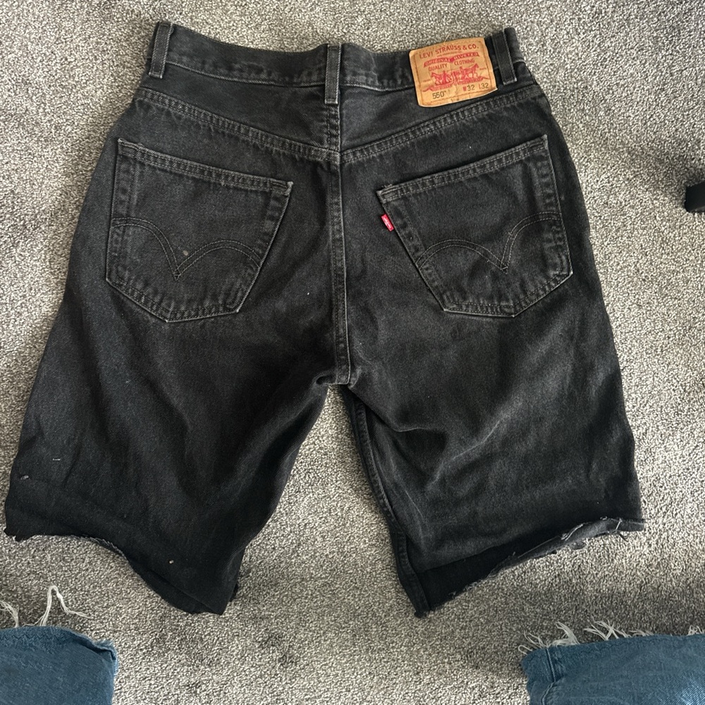 Levi's Men's Dark Denim Jean Shorts